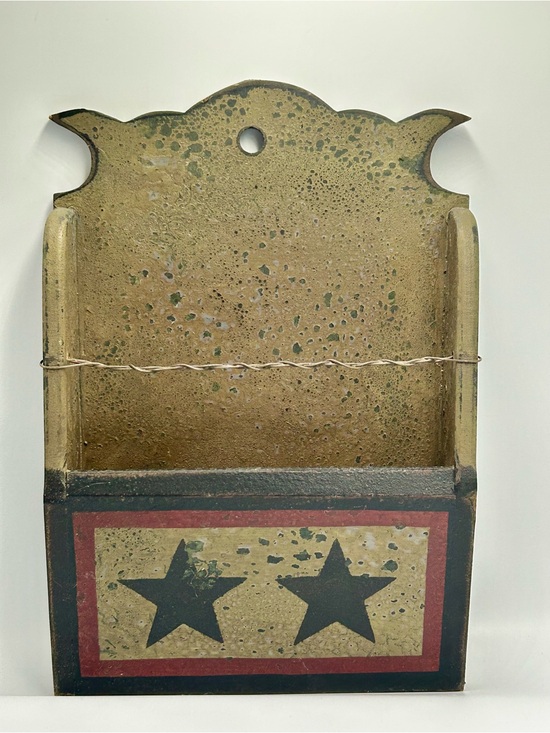 Other - Primitive Star Wall Organizer Brown & Black